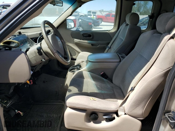2002 Ford F-150 XL with VIN 1FTRX17292NB68323, listed as a Copart auction lot 53241195 with 0 mi miles and Clean Title. Bid and sale history available at carsss.com. Image 7.