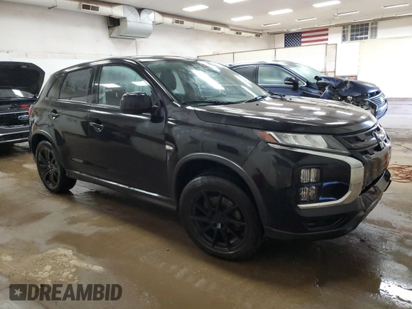 2022 Mitsubishi Outlander Sport ES with VIN JA4ARUAU8NU021322, listed as a Copart auction lot 74821534 with 40,803 mi miles and Clean Title. Bid and sale history available at carsss.com. Image 4.