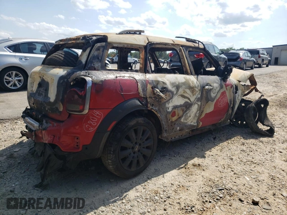 2019 MINI Countryman Cooper with VIN WMZYS7C58K3J05013, listed as a Copart auction lot 57334045 with Not provided miles and Non repairable. Bid and sale history available at DreamBid. Image 3.