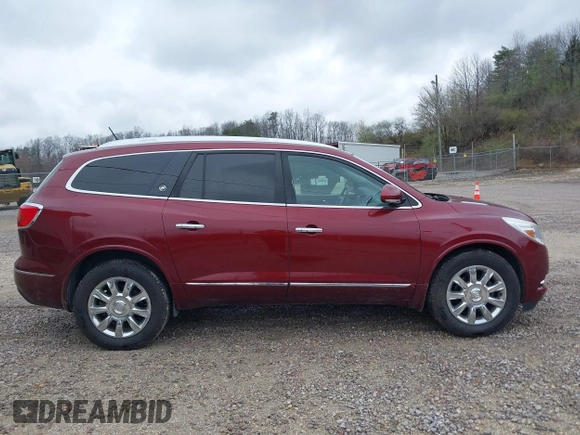 2015 Buick Enclave Leather with VIN 5GAKVBKD2FJ239835, listed as a IAAI auction lot 41892207 with 142,909 mi miles and . Bid and sale history available at carsss.com. Image 13.