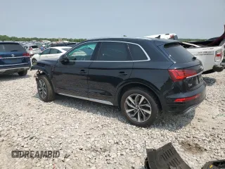 2021 Audi Q5 Premium with VIN WA1AAAFY6M2034114, listed as a Copart auction lot 59096955 with 45,267 mi miles and Clean title. Bid and sale history available at DreamBid. Image 2.