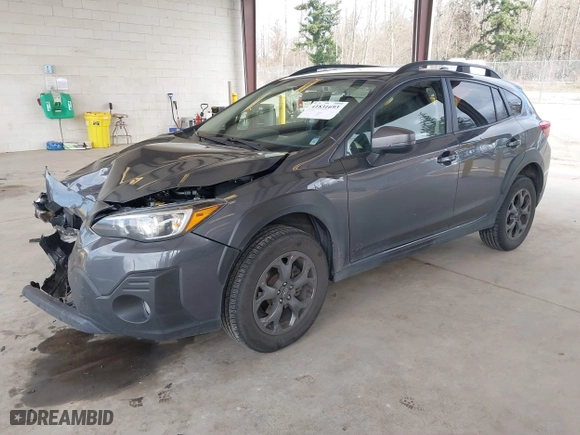 2023 Subaru Crosstrek Sport with VIN JF2GTHRC0PH318876, listed as a IAAI auction lot 41831693 with 54,084 mi miles. Bid and sale history available at carsss.com. Image 17.