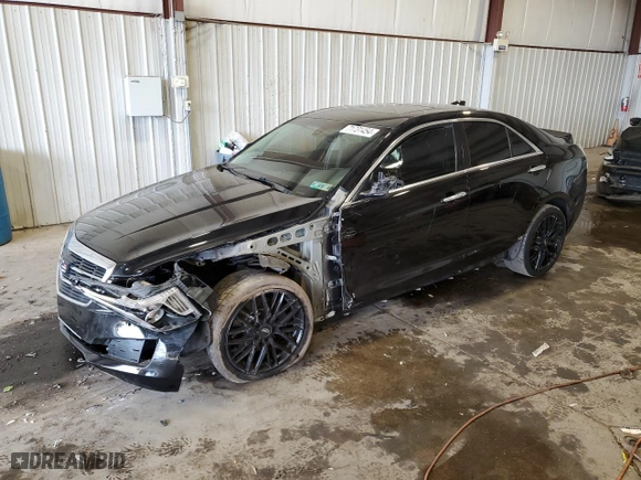 2017 Cadillac ATS Sedan AWD with VIN 1G6AG5RX2H0193571, listed as a Copart auction lot 71731454 with 96,594 mi miles and Salvage Title. Bid and sale history available at carsss.com. Image 1.