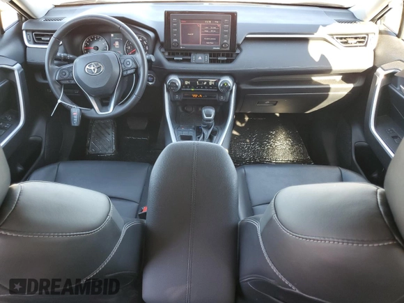 2022 Toyota RAV4 XLE Premium with VIN 2T3C1RFV1NC204487, listed as a Copart auction lot 86900914 with 32,679 mi miles and Salvage title. Bid and sale history available at DreamBid. Image 8.