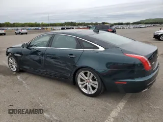 2018 Jaguar XJ Portfolio with VIN SAJWJ2GD9J8W15663, listed as a Copart auction lot 56734515 with 9,374 mi miles and Salvage Title. Bid and sale history available at DreamBid. Image 2.