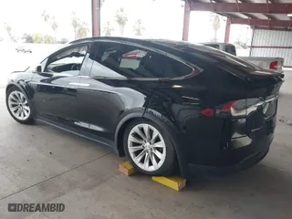 2017 Tesla Model X 90D with VIN 5YJXCAE21HF041207, listed as a IAAI auction lot 41766065 with 1 mi miles. Bid and sale history available at carsss.com. Image 3.
