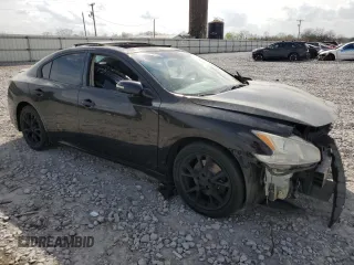 2012 Nissan Maxima SV with VIN 1N4AA5AP9CC821164, listed as a Copart auction lot 49357515 with 131,127 mi miles and Salvage title. Bid and sale history available at DreamBid. Image 4.