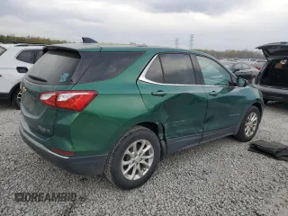 2018 Chevrolet Equinox LT with VIN 2GNAXJEV4J6272478, listed as a Copart auction lot 50939135 with 95,869 mi miles and Salvage Title. Bid and sale history available at DreamBid. Image 3.