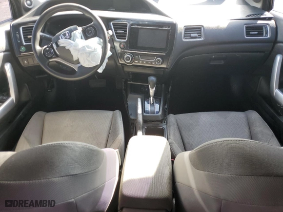 2014 Honda Civic Coupe EX with VIN 2HGFG3B8XEH506675, listed as a Copart auction lot 43583045 with 0 mi miles and Salvage Title. Bid and sale history available at carsss.com. Image 8.