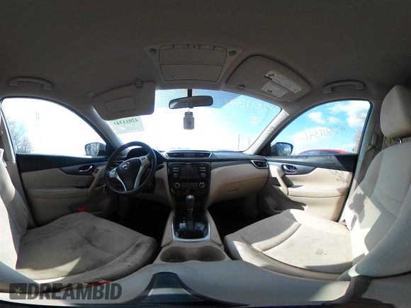 2016 Nissan Rogue S with VIN KNMAT2MT4GP661530, listed as a IAAI auction lot 42011341 with 107,498 mi miles and . Bid and sale history available at DreamBid. Image 18.