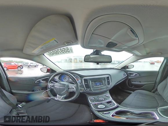 2015 Chrysler 200 Limited with VIN 1C3CCCAB8FN594682, listed as a Copart auction lot 55976045 with 135,765 mi miles and Salvage title. Bid and sale history available at DreamBid. Image 14.