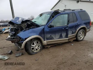 2004 Ford Explorer Eddie Bauer z VIN 1FMZU74W94UA51848, wystawiony jako Copart lot #85119804 z przebiegiem Nie podano mil oraz Czysty tytuł • Clean title. Historia ofert i sprzedaży dostępna na DreamBid. Obrazek 1.