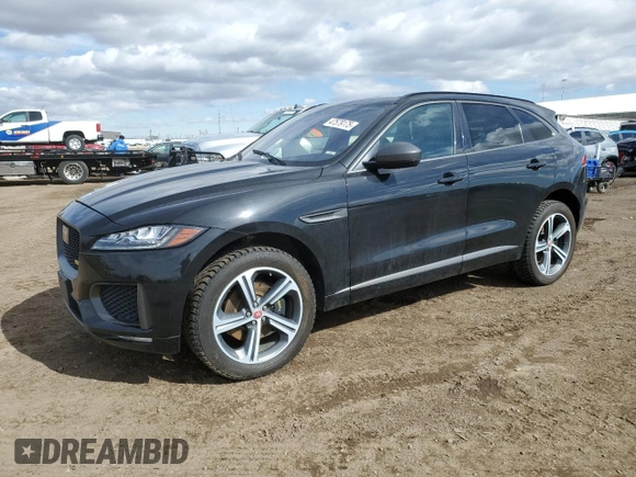2020 Jaguar F-Pace with VIN SADCX2GX5LA625309, listed as a Copart auction lot 47579175 with 30,898 mi miles and Salvage title. Bid and sale history available at DreamBid. Image 1.