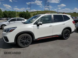 2021 Subaru Forester Special Sports with VIN JF2SKARC4MH461216, listed as a Copart auction lot 60692705 with 60,769 mi miles and Salvage title. Bid and sale history available at DreamBid. Image 1.