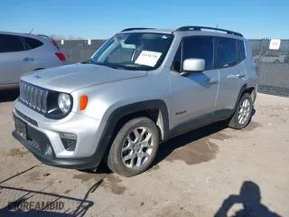 2020 Jeep Renegade Latitude with VIN ZACNJABB9LPL54070, listed as a IAAI auction lot 41134738 with 87,612 mi miles. Bid and sale history available at carsss.com. Image 17.