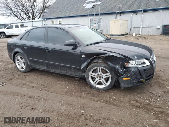 2005 Audi A4 2.0T with VIN WAUDF68E05A501634, listed as a Copart auction lot 84879474 with 205,312 mi miles and Clean Title. Bid and sale history available at carsss.com. Image 4.