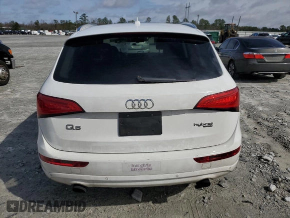 2013 Audi Q5 Hybrid Prestige with VIN WA1C8AFP0DA006150, listed as a Copart auction lot 45060475 with 169,197 mi miles and Clean title. Bid and sale history available at DreamBid. Image 6.