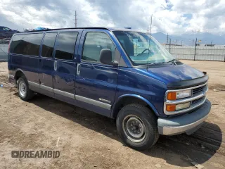 2001 Chevrolet Express z VIN 1GAGG29RX11129410, wystawiony jako Copart lot #59819275 z przebiegiem 140 295 mil mil oraz Czysty tytuł • Clean title. Historia ofert i sprzedaży dostępna na DreamBid. Obrazek 4.