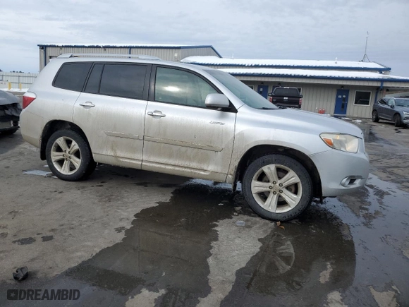 2010 Toyota Highlander Limited with VIN JTEDK3EH8A2166036, listed as a Copart auction lot 46463185 with 142,756 mi miles and Salvage Title. Bid and sale history available at carsss.com. Image 4.