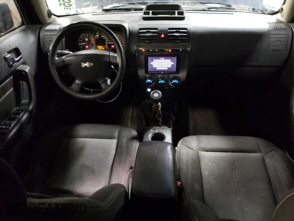 2007 Hummer H3 SUV with VIN 5GTDN13E578119621, listed as a Copart auction lot 41521255 with 142,776 mi miles and Salvage Title. Bid and sale history available at DreamBid. Image 8.