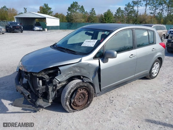 2010 Nissan Versa 1.8 S with VIN 3N1BC1CP9AL385466, listed as a IAAI auction lot 41884324 with 140,753 mi miles. Bid and sale history available at carsss.com. Image 2.