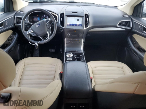 2019 Ford Edge SEL z VIN 2FMPK3J97KBB45136, wystawiony jako Copart lot #51404815 z przebiegiem 47 380 mil mil oraz Nie do naprawy • Non repairable. Historia ofert i sprzedaży dostępna na DreamBid. Obrazek 8.