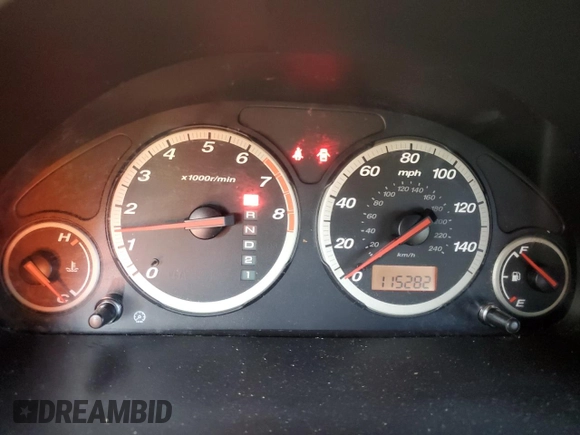2006 Honda CR-V LX with VIN SHSRD68516U409528, listed as a Copart auction lot 42057355 with 115,282 mi miles and Salvage Title. Bid and sale history available at DreamBid. Image 9.