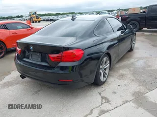 2014 BMW 4 Series 428i with VIN WBA3N7C58EF719495, listed as a IAAI auction lot 42490625 with 179,410 mi miles and . Bid and sale history available at DreamBid. Image 4.