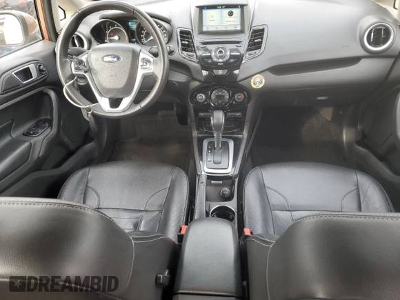2017 Ford Fiesta Titanium with VIN 3FADP4FJ8HM164132, listed as a Copart auction lot 82577424 with 63,686 mi miles and Salvage Title. Bid and sale history available at DreamBid. Image 8.