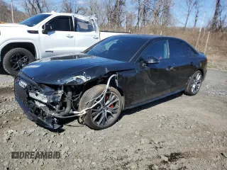 2021 Audi S4 Premium Plus with VIN WAUB4AF44MA027812, listed as a Copart auction lot 52700345 with 28,053 mi miles and Salvage Title. Bid and sale history available at carsss.com. Image 1.