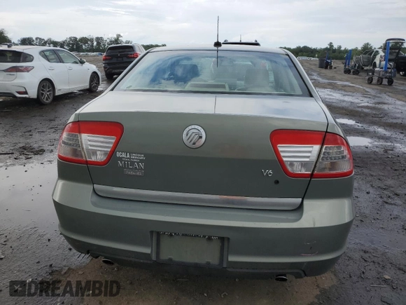 2008 Mercury Milan Premier z VIN 3MEHM08148R656376, wystawiony jako Copart lot #58129755 z przebiegiem 95 818 mil mil oraz Czysty tytuł • Clean title. Historia ofert i sprzedaży dostępna na DreamBid. Obrazek 6.