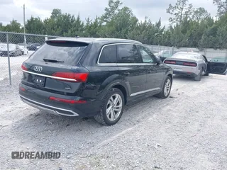 2023 Audi Q7 Premium Plus with VIN WA1LXBF70PD010789, listed as a IAAI auction lot 42087832 with 55,010 mi miles and . Bid and sale history available at DreamBid. Image 4.