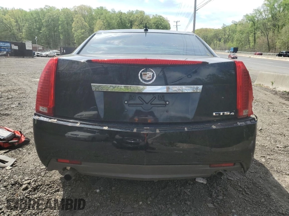 2008 Cadillac CTS RWD w/1SA with VIN 1G6DM577080127559, listed as a Copart auction lot 53621885 with 168,601 mi miles and Salvage Title. Bid and sale history available at carsss.com. Image 6.