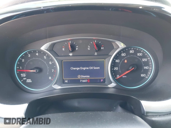 2020 Chevrolet Traverse LT with VIN 1GNERHKW8LJ205695, listed as a IAAI auction lot 42018133 with 71,607 mi miles and . Bid and sale history available at DreamBid. Image 7.