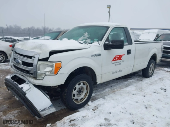2014 Ford F-150 XL with VIN 1FTNF1CF9EKE28137, listed as a IAAI auction lot 41577971 with 180,000 mi miles. Bid and sale history available at carsss.com. Image 17.