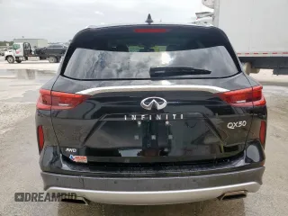 2019 Infiniti QX50 Essential with VIN 3PCAJ5M39KF115669, listed as a Copart auction lot 65276265 with 65,261 mi miles and Salvage title. Bid and sale history available at DreamBid. Image 6.
