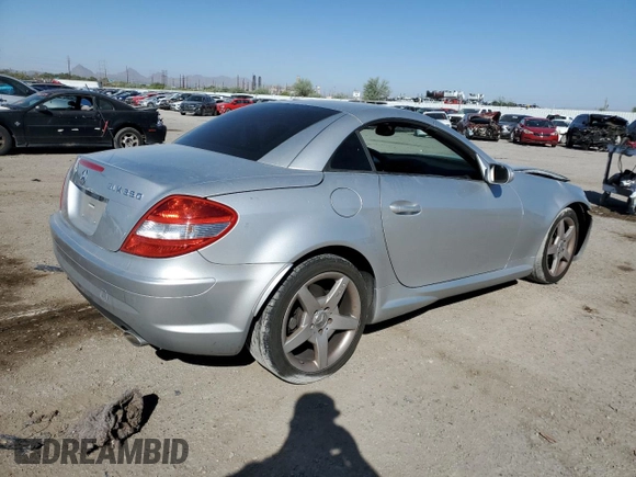 2006 Mercedes-Benz SLK-Class 3.5L with VIN WDBWK56F86F082478, listed as a Copart auction lot 74726694 with 65,308 mi miles and Salvage Title. Bid and sale history available at carsss.com. Image 3.