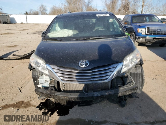 2015 Toyota Sienna XLE с VIN 5TDYK3DC2FS573488, выставлен на аукционе Copart как лот 44770774 с пробегом 158 502 миль миль и Списание • Salvage title. История ставок и продаж доступна на DreamBid. Изображение 5.