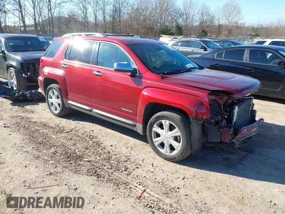 2017 GMC Terrain SLT with VIN 2GKFLUE31H6197683, listed as a IAAI auction lot 41150231 with 78,238 mi miles. Bid and sale history available at carsss.com. Image 1.