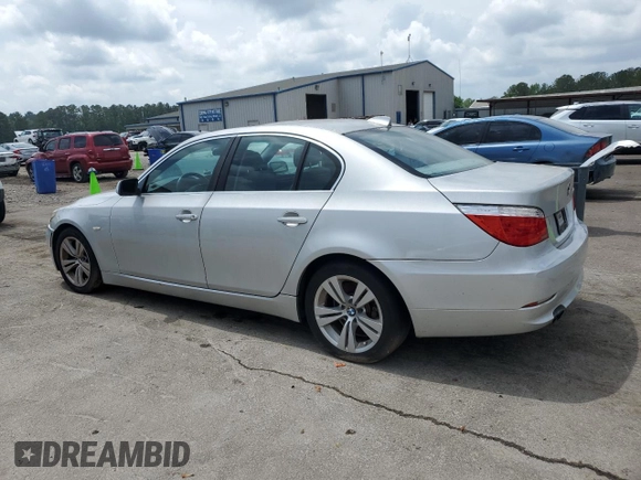 2009 BMW 5 Series 528i with VIN WBANU53599C119141, listed as a Copart auction lot 53888465 with 203,859 mi miles and Clean Title. Bid and sale history available at carsss.com. Image 2.