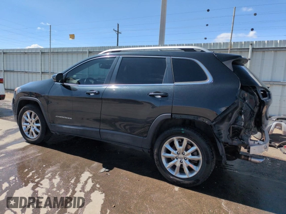 2016 Jeep Cherokee Limited with VIN 1C4PJMDB9GW151425, listed as a Copart auction lot 51323675 with 141,499 mi miles and Salvage Title. Bid and sale history available at DreamBid. Image 2.