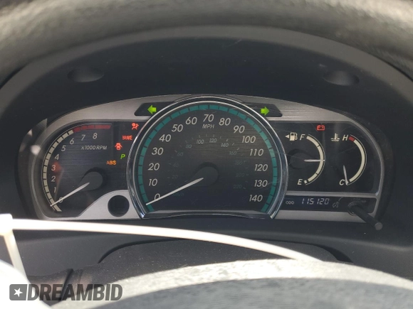 2009 Toyota Venza with VIN 4T3BK11A29U006455, listed as a Copart auction lot 55967625 with 115,120 mi miles and Salvage title. Bid and sale history available at DreamBid. Image 9.