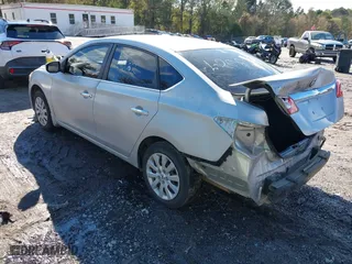 2015 Nissan Sentra SV with VIN 3N1AB7AP7FY335082, listed as a IAAI auction lot 40919575 with 98,681 mi miles. Bid and sale history available at carsss.com. Image 3.