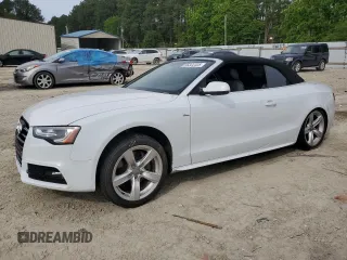 2016 Audi A5 Premium Plus with VIN WAUM2AFHXGN008129, listed as a Copart auction lot 58322325 with Not provided miles and Salvage title. Bid and sale history available at DreamBid. Image 1.