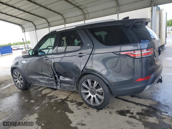2017 Land Rover Discovery HSE Luxury with VIN SALRHBBV4HA047129, listed as a Copart auction lot 50102465 with 86,800 mi miles and Salvage Title. Bid and sale history available at carsss.com. Image 2.
