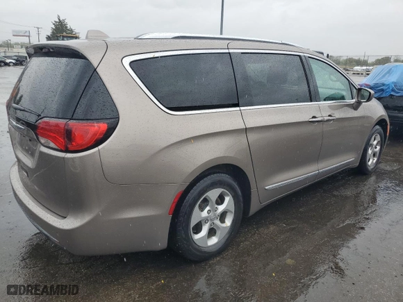2017 Chrysler Pacifica Touring-L Plus with VIN 2C4RC1EG3HR730366, listed as a Copart auction lot 72754524 with 106,499 mi miles and Salvage Title. Bid and sale history available at carsss.com. Image 3.