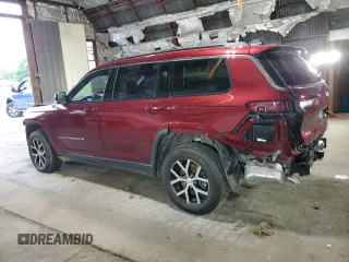 2024 Jeep Grand Cherokee Limited z VIN 1C4RJKBG9R8550516, wystawiony jako Copart lot #62032995 z przebiegiem 10 625 mil mil oraz Szkoda całkowita • Salvage title. Historia ofert i sprzedaży dostępna na DreamBid. Obrazek 2.