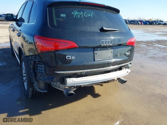 2016 Audi Q5 Premium with VIN WA1C2AFP6GA045539, listed as a IAAI auction lot 41134864 with 105,152 mi miles. Bid and sale history available at carsss.com. Image 6.