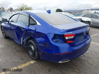 2019 Honda Accord Sedan Sport 1.5T with VIN 1HGCV1F3XKA059819, listed as a IAAI auction lot 41796021 with 135,767 mi miles. Bid and sale history available at carsss.com. Image 3.