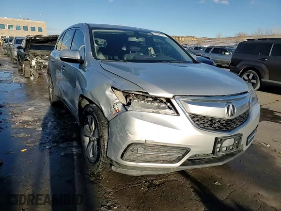 2015 Acura MDX with VIN 5FRYD4H24FB013864, listed as a Copart auction lot 87624775 with 162,893 mi miles and Salvage title. Bid and sale history available at DreamBid. Image 14.